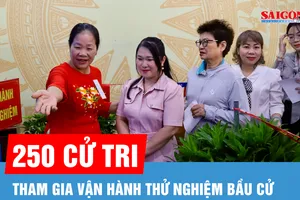 TPHCM: Vận hành thử nghiệm ngày bầu cử