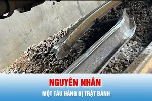 Podcast bản tin chiều 14-3: Đá rơi làm gãy đường ray, làm một tàu hàng bị trật bánh