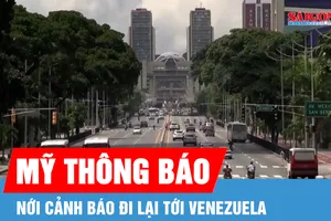 Mỹ nới cảnh báo đi lại tới Venezuela