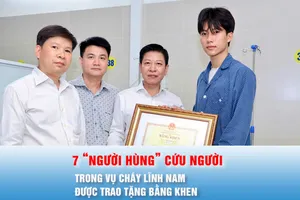 Podcast bản tin trưa 27-3: 7 người hùng cứu người trong vụ cháy Lĩnh Nam được trao tặng bằng khen