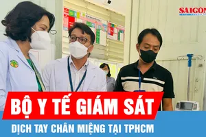 Bộ Y tế theo dõi sát dịch tay chân miệng ở TPHCM