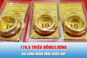 Podcast bản tin chiều 1-4: Giá vàng nhẫn 9999 chiều nay niêm yết 176,5 triệu đồng/lượng