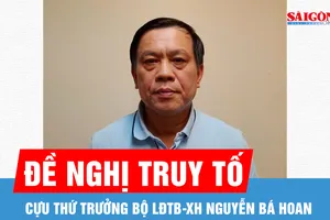 Cựu Thứ trưởng Bộ LĐTB-XH Nguyễn Bá Hoan bị cáo buộc nhận hối lộ