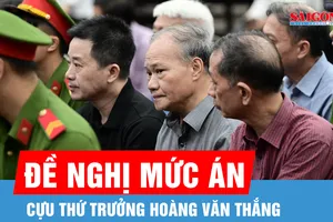 Cựu Thứ trưởng Bộ NN-PTNN Hoàng Văn Thắng bị đề nghị 4-5 năm tù