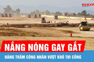 Các công trình trọng điểm quốc gia ở miền Trung vượt khó thi công