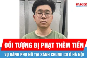 Vụ đánh phụ nữ ở sảnh chung cư Hà Nội: Đối tượng bị phạt thêm tiền