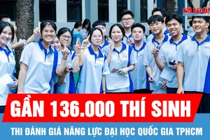 Gần 136.000 thí sinh tham gia kỳ thi đánh giá năng lực Đại học Quốc gia TPHCM 