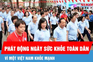 Lần đầu tiên phát động Ngày Sức khỏe toàn dân 