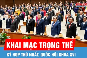 Khai mạc trọng thể kỳ họp thứ nhất, Quốc hội khóa XVI