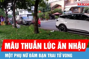 Tạm giữ người phụ nữ sát hại bạn trai bằng dao