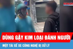 Đánh người sau va chạm, tài xế xe công nghệ bị xử lý