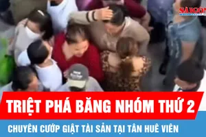 Triệt phá băng nhóm thứ 2 chuyên cướp giật tài sản tại Tân Huê Viên