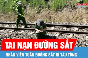 Lâm Đồng: Nhân viên tuần đường sắt bị tàu hàng tông tử vong