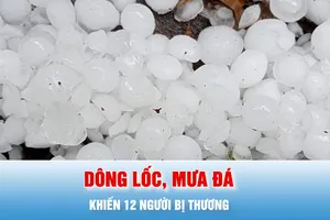 Podcast bản tin tối 3-5: 12 người bị thương do dông lốc, mưa đá