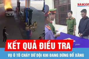 Khởi tố tài xế trong vụ cháy xe ở cây xăng khiến 2 người tử vong