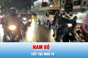 Podcast bản tin tối 6-5: Nhiều nơi ở Nam bộ tiếp tục có mưa to