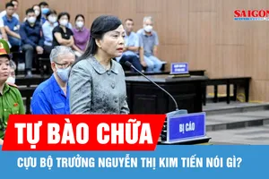 Tự bào chữa, cựu Bộ trưởng Nguyễn Thị Kim Tiến nói gì?