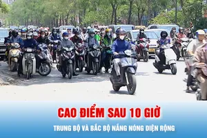 Podcast bản tin tối 22-5: Trung bộ và Bắc bộ nắng nóng diện rộng, cao điểm sau 10 giờ