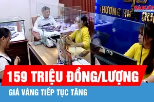 Giá vàng tiếp tục tăng nhẹ phiên cuối tuần