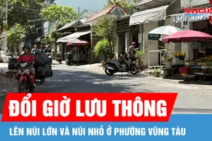 Vũng Tàu điều chỉnh phương án giao thông lên núi Nhỏ, núi Lớn