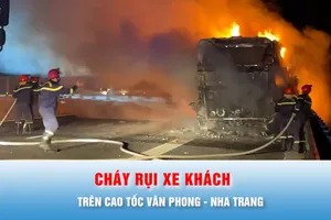 Podcast bản tin trưa 25-6: Xe khách cháy rụi trên cao tốc Vân Phong - Nha Trang