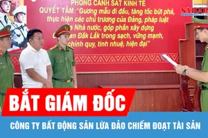 Đắk Lắk: Bắt giám đốc công ty bất động sản lừa đảo chiếm đoạt tài sản