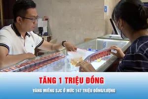 Podcast bản tin tối 30-6: Giá vàng miếng SJC tăng 1 triệu đồng/lượng
