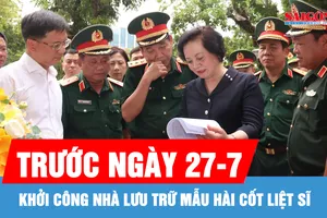 Khởi công Nhà lưu trữ mẫu hài cốt liệt sĩ trước ngày 27-7