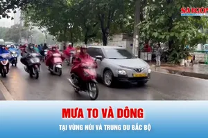 Podcast bản tin trưa 18-7: Dự báo đêm nay 18-7, vùng núi và trung du Bắc bộ có mưa to và dông