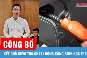 Kết quả kiểm tra chuyên ngành: Các mẫu xăng sinh học E10 đều đạt chuẩn quốc gia
