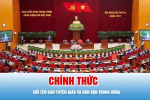Podcast tin thời sự ngày 1-8: Ban Tuyên giáo và Dân vận Trung ương chính thức đổi tên từ ngày 1-8