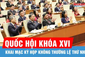 Khai mạc Kỳ họp không thường lệ thứ nhất, Quốc hội khóa XVI: Đề cao trách nhiệm người đứng đầu