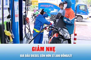 Podcast tin thời sự ngày 6-8: Giá dầu diesel giảm nhẹ, còn hơn 27.500 đồng/lít