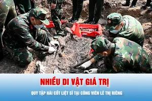 Podcast bản tin tối 7-8: Đã quy tập 227 bộ hài cốt liệt sĩ tại Công viên Lê Thị Riêng