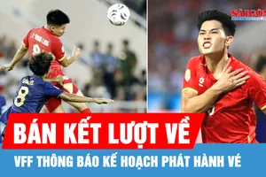 Vé xem đội tuyển Việt Nam đá bán kết lượt về giá bao nhiêu?