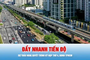 Tiêu điểm trong tuần: ĐẨY NHANH TIẾN ĐỘ DỰ THẢO NGHỊ QUYẾT TRÌNH KỲ HỌP THỨ 4, HĐND TPHCM
