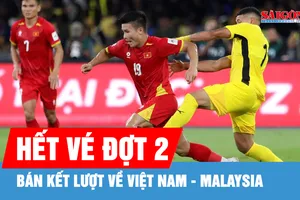 Vé bán kết lượt về Việt Nam - Malaysia tiếp tục “nóng”