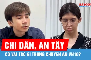 Ca sĩ Chi Dân và người mẫu An Tây có vai trò gì trong Chuyên án VN10?