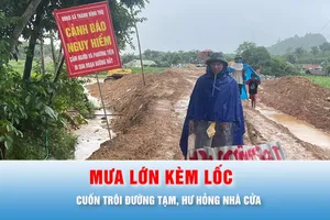 Podcast tin thời sự ngày 20-8: Mưa lớn kéo dài gây thiệt hại tại nhiều tỉnh thành