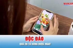 Podcast tin thời sự ngày 20-10: Độc đáo quà 20-10 vừa lạ mắt, vừa dùng được ngay