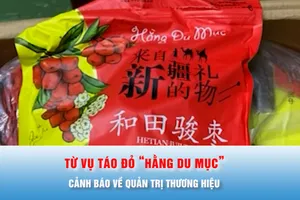 Podcast tin thời sự ngày 24-10: Bài học về bảo hộ thương hiệu qua vụ táo đỏ “Hằng Du Mục”