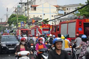 Nhường đường cho xe chữa cháy