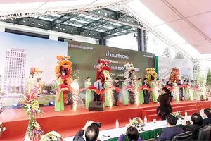 Khánh thành Dự án Khách sạn Nam Cường do Tập đoàn Xây dựng Hòa Bình là nhà thầu chính