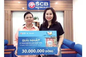 SCB trao tặng những chuyến du lịch giá trị cho khách hàng