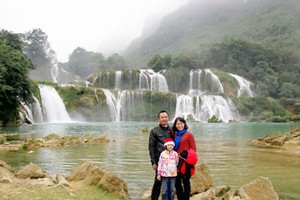  Ban Gioc waterfall (Photo: Sggp)