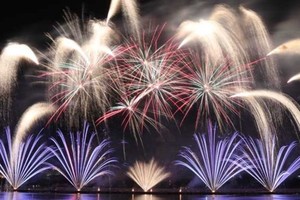 Firework performance by Italian team