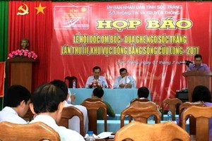 The press conference of the 2017 Ok-Om-Bok Festival (Photo: Sggp)