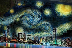 Enchanting small coastal village to be glamorous with luminous murals