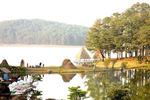 A corner of Golden Valley in Da Lat city (Photo: VNA)