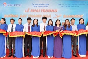 Launching ceremony of direct route from Thanh Hoa to Bangkok